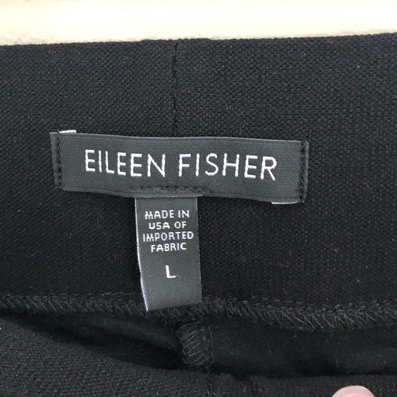 EILEEN FISHER System Washable Stretch Crepe Pants - Picture 2 of 5